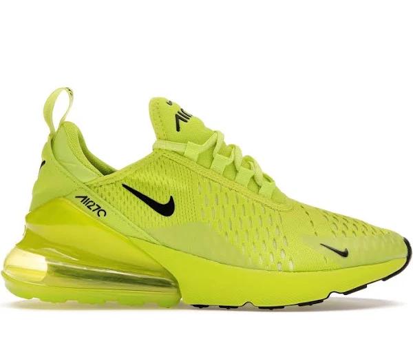 Nike Air Max 270 'Tennis Ball' Sneakers | Green | Women's Size 9