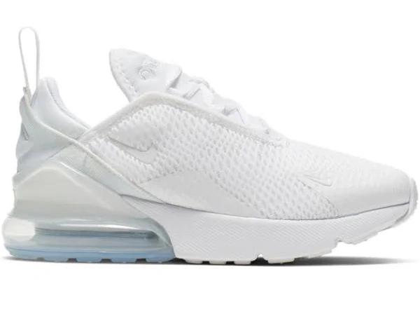 Nike Air Max 270 White Silver (PS)