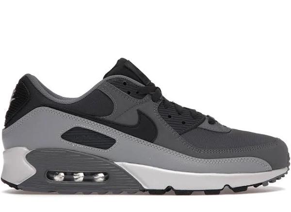 Nike Air Max 90 - Grey/Black - Mens - 7.5
