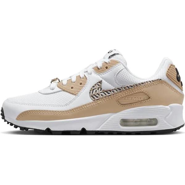 Nike Air Max 90 Hemp/Summit White/Black Women's Shoes, Size: 10.5