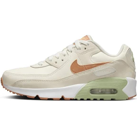 Nike Air Max 90 Ltr Junior's - Black/Smoke Grey/Anthracite/Volt - 5