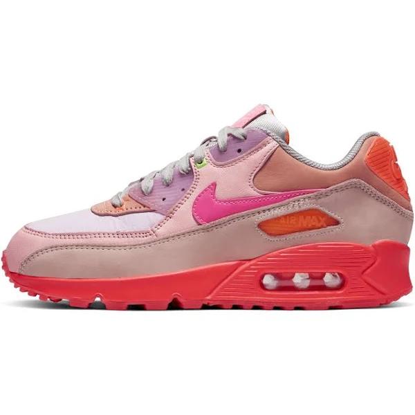 Nike Air Max 90 'Platinum Crimson' Sneakers | Pink | Women's