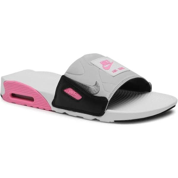 Nike Air Max 90 Slide (White / Grey / Pink)