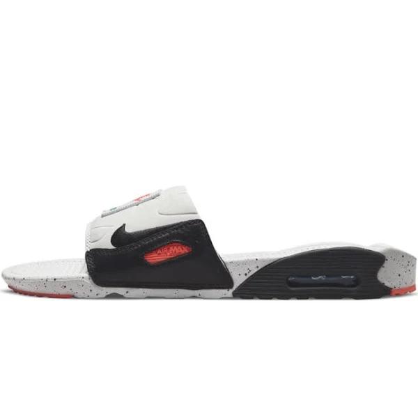 Nike Air Max 90 Slide White Turf Orange Speckled