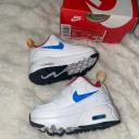 Nike Air Max 90 Toggle Baby/Toddler Shoes - White
