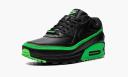 Nike Air Max 90 / Undftd Undefeated Black/Green Shoes - Size 4.5 - 004 Black/Green Spark
