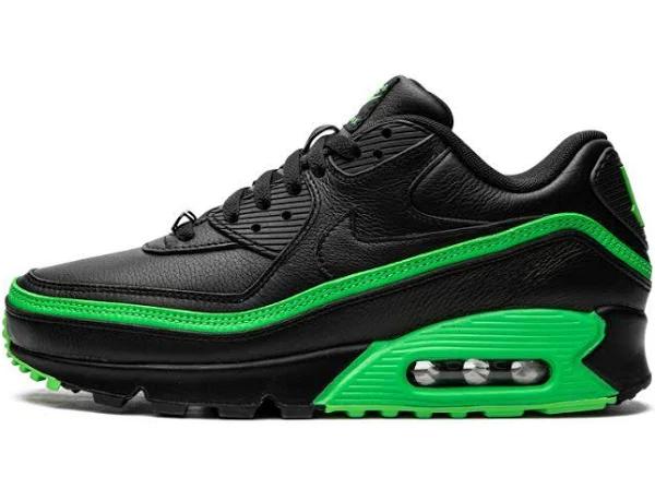 Nike Air Max 90 / Undftd Undefeated Black/Green Shoes - Size 4.5 - 004 Black/Green Spark