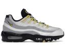 Nike Air Max 95 Sneakers in White and Tour Yellow