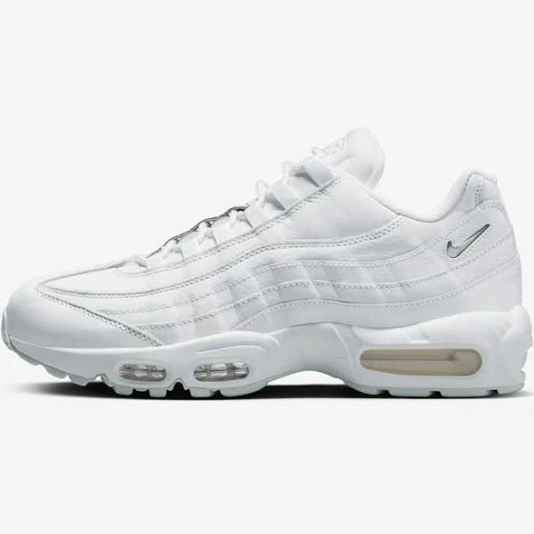 Nike Air Max 95 White/ Metallic Silver-Summit White-Sail