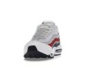 Nike Air Max 95 White Varsity Red Particle Gray