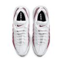 Nike Air Max 95 White Varsity Red Particle Gray