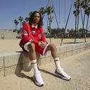 Nike Air Max 95 White Varsity Red Particle Gray