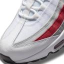Nike Air Max 95 White Varsity Red Particle Gray