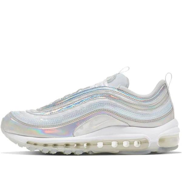 Nike Air Max 97 'Iridescent' Sneakers | White | Women's Size 7.5