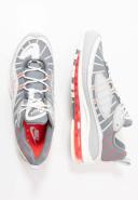 Nike Air Max 98 Grey Sail Habanero Red