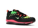 Nike Air Max 98 'Tokyo Neon' Sneakers | Black | Men's Size 7.5