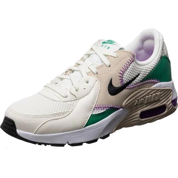 Nike Air Max Excee Sneaker Sail/ Black/ Sanddrift/ Green