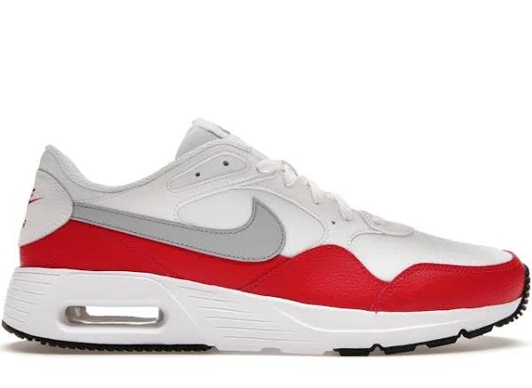 Nike Air Max SC White University Red Wolf Grey