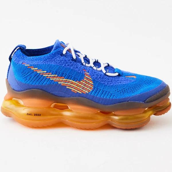 Nike | Air Max Scorpion Flyknit SE 'Frank Rudy' Sneakers Racer Blue/Safety ORANGE-GAME / 8