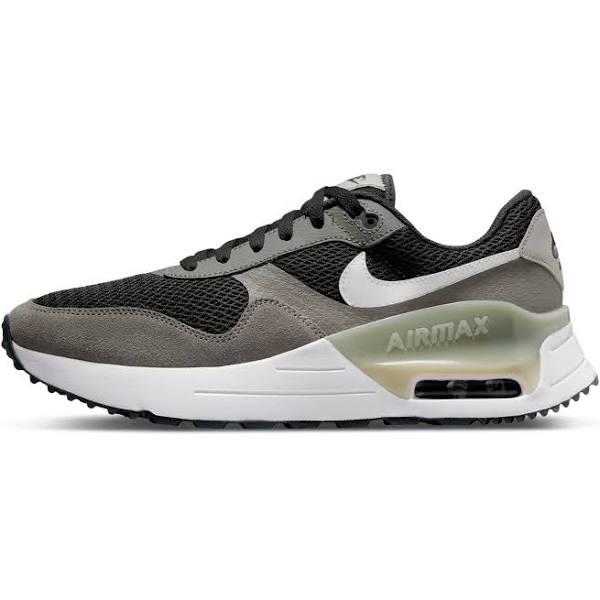 Nike Air Max System Shoes - Size 14 - Dark Smoke grey/white.