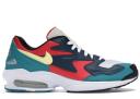 Nike Air Max2 Light Habanero Red Navy Emerald