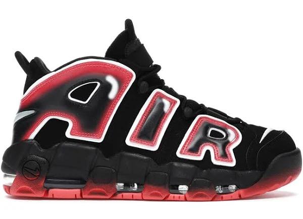 Nike Air More Uptempo '96 Black/White/Crimson