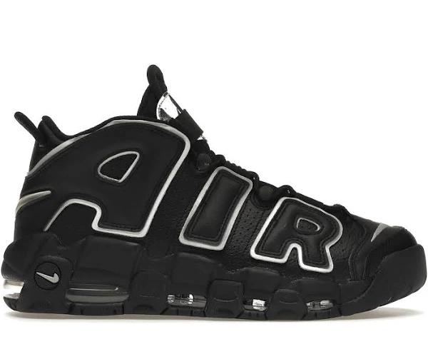 Nike Air More Uptempo Black Silver (Women's)
