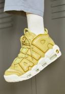 Nike Air More Uptempo Buff Gold/ Bronzine-Sail
