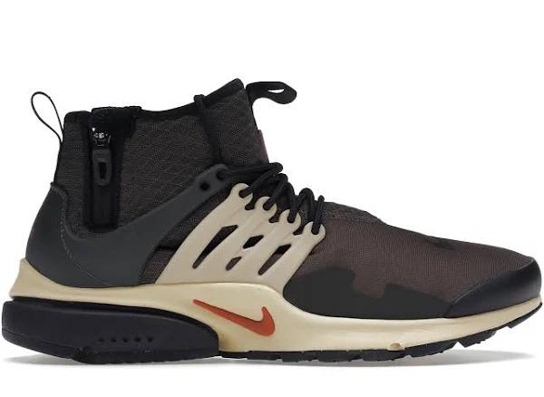 Nike Air Presto Mid Utility Baroque Brown Sesame Sequoia Canyon Rust