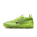 Nike Air VaporMax 2021 Flyknit Next Nature Shoes - Size 9.5 - Volt/Black