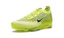 Nike Air VaporMax 2021 Flyknit Next Nature Shoes - Size 9.5 - Volt/Black