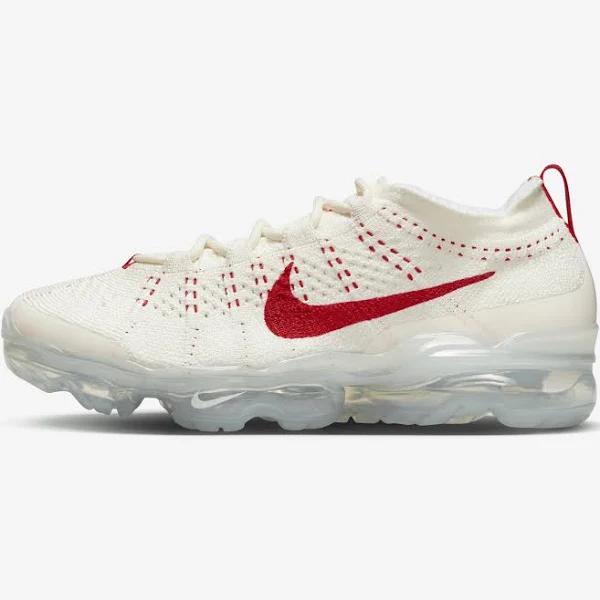 Nike Air VaporMax 2023 FK Sneaker Sail/Track Red/Phantom/Metallic Silver