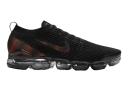 Nike Air VaporMax Flyknit 3 Black Total Orange Dark Smoke Grey