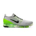 Nike Air VaporMax Flyknit 3 'Electric Green' Sneakers | Grey | Men's Size 8