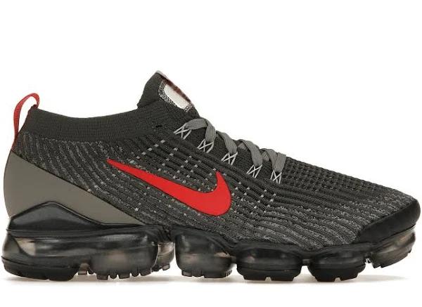 Nike Air VaporMax Flyknit 3 Grey Track Red