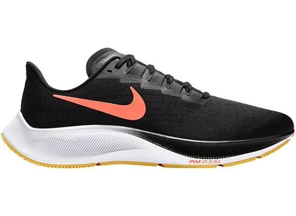 Nike Air Zoom Pegasus 37 Black Bright Mango