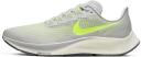 Nike Air Zoom Pegasus 37 Grey Fog Volt Smoke Grey Sail