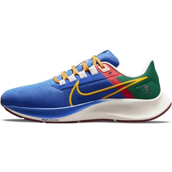 Nike Air Zoom Pegasus 38 A.I.R. Jordan Moss Men's Road Running Shoes - Blue