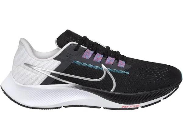 Nike Air Zoom Pegasus 38 Black White Chlorine Blue