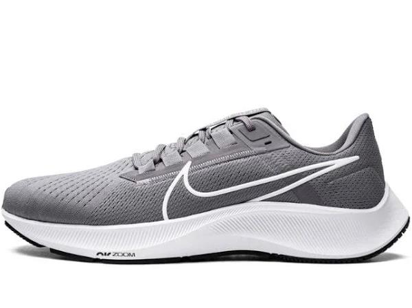 Nike Air Zoom Pegasus 38 Shoes - Size 9 - 002 gunsmoke/white-black