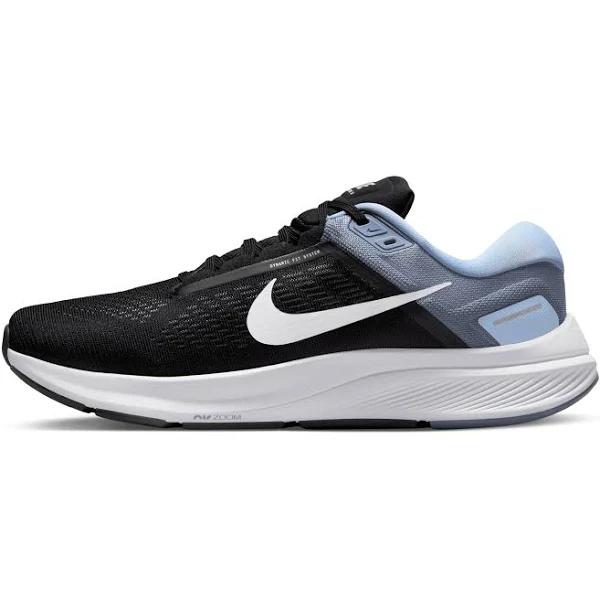 Nike Air Zoom Structure 24 Men's Road Running Shoes - Black