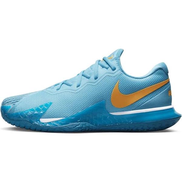 Nike Air Zoom Vapor Cage 4 Rafa Mens Tennis Shoes Blue/Orange US 8