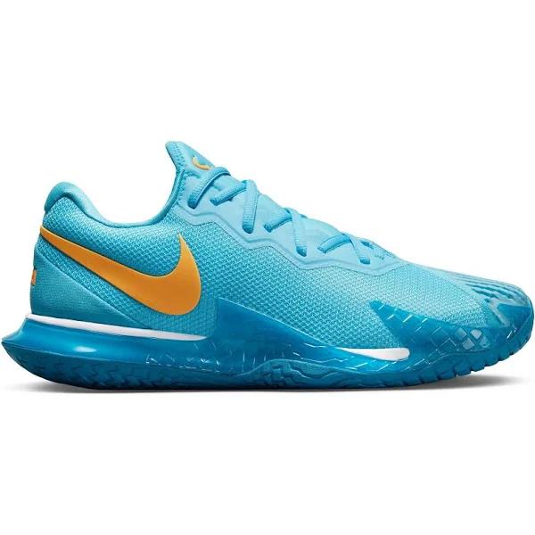 Nike Air Zoom Vapor Cage 4 Rafa Mens Tennis Shoes Blue/Orange US 9.5