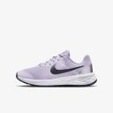 Nike Big Kids' Revolution 6 Running Shoes in Purple/Violet Frost Size 6.5