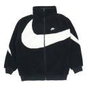 Nike Big Swoosh Reversible Boa Jacket (Asia Sizing) Black White