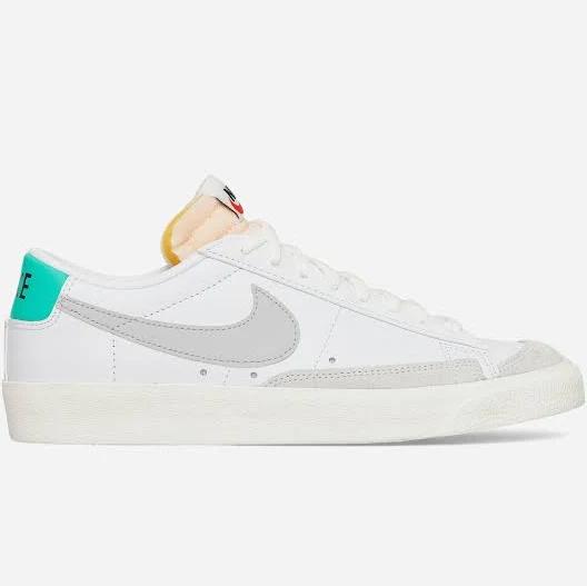 Nike Blazer Low '77 Vintage Sneakers in White and Grey