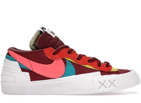 Nike Blazer Low SACAI KAWS Red Blue