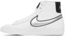 Nike Blazer Mid 77 Essential White Metallic Silver (Women's)