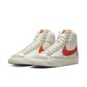 Nike Blazer Mid '77 Pro Club Sneakers in White and Red