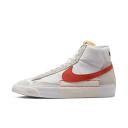 Nike Blazer Mid '77 Pro Club Sneakers in White and Red